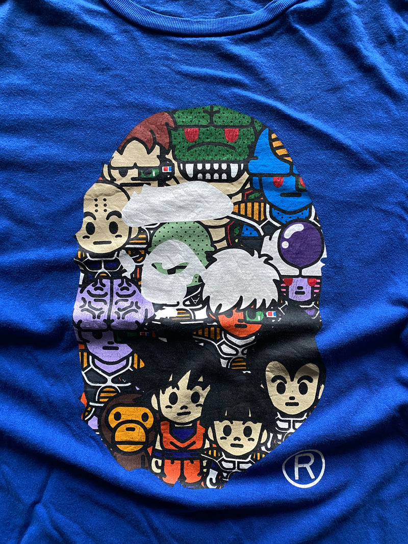 BAPE X DRAGON BALL Z BABY MILO TEE - M