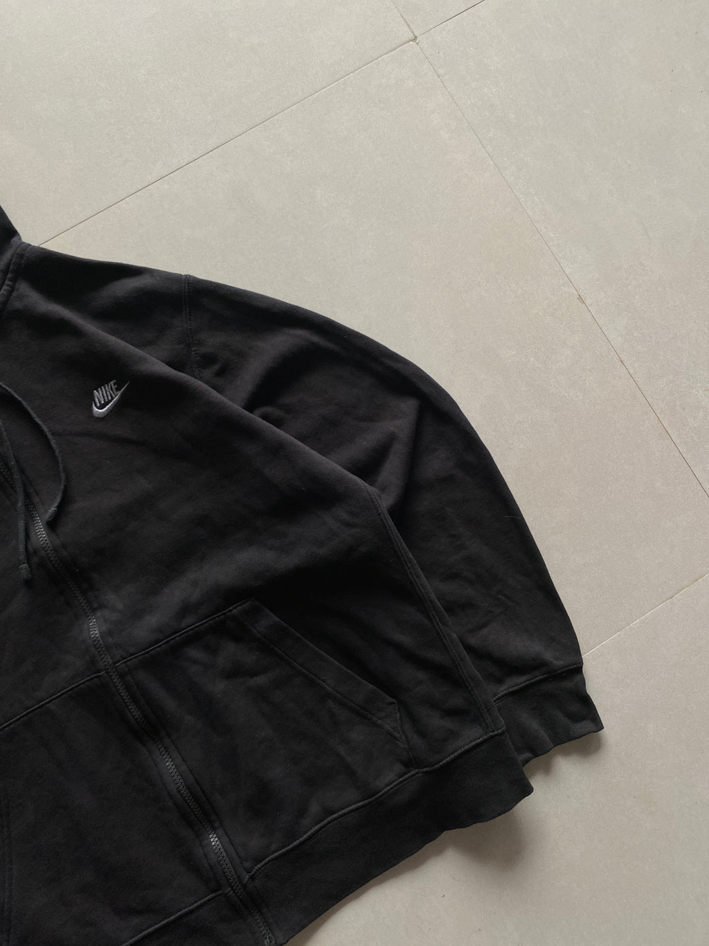 VINTAGE NIKE ZIPPER HOODIE - XL