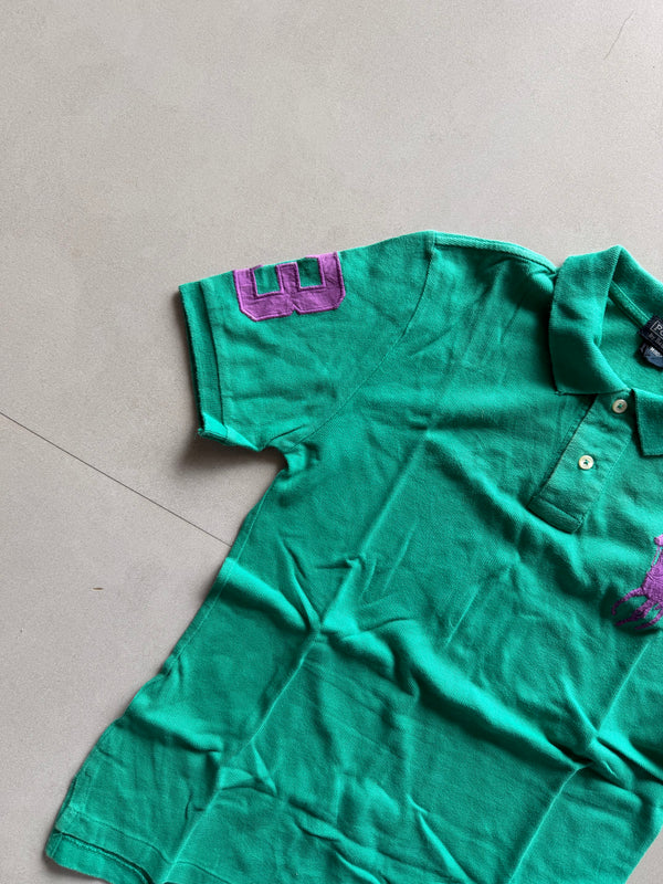 RALPH LAUREN BIG PONY POLO TEE - XXS