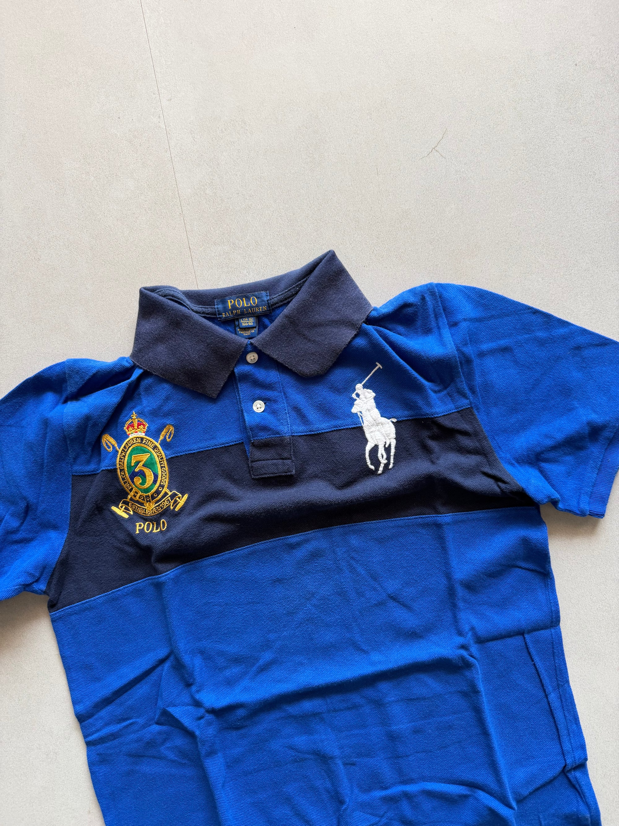 RALPH LAUREN BIG PONY POLO TEE - XS