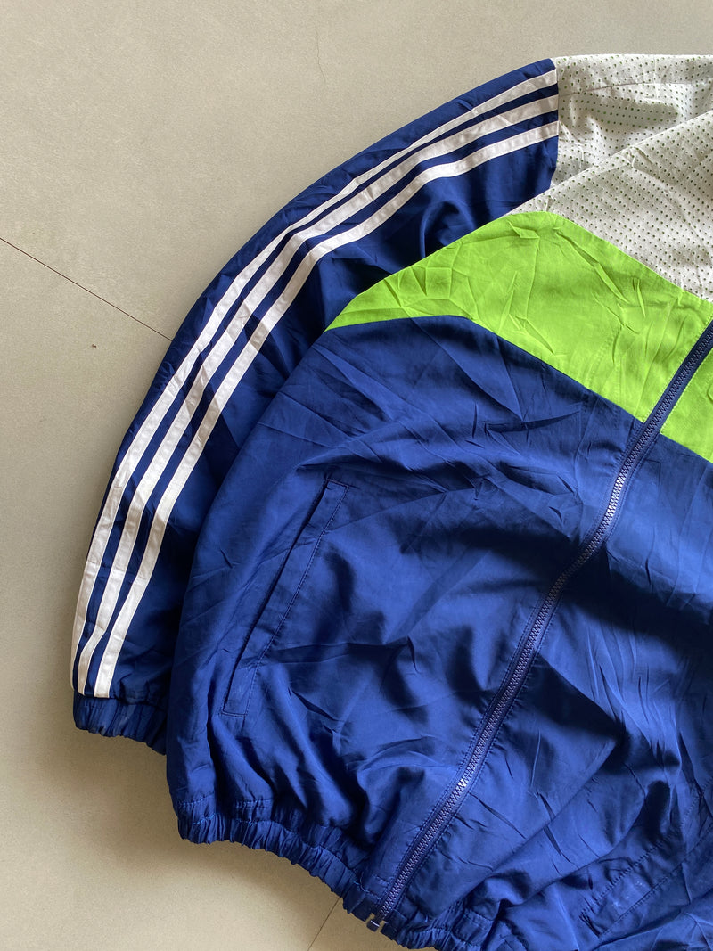 ADIDAS STRIPED JACKET - L