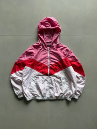 VINTAGE STYLE HOODED JACKET - L