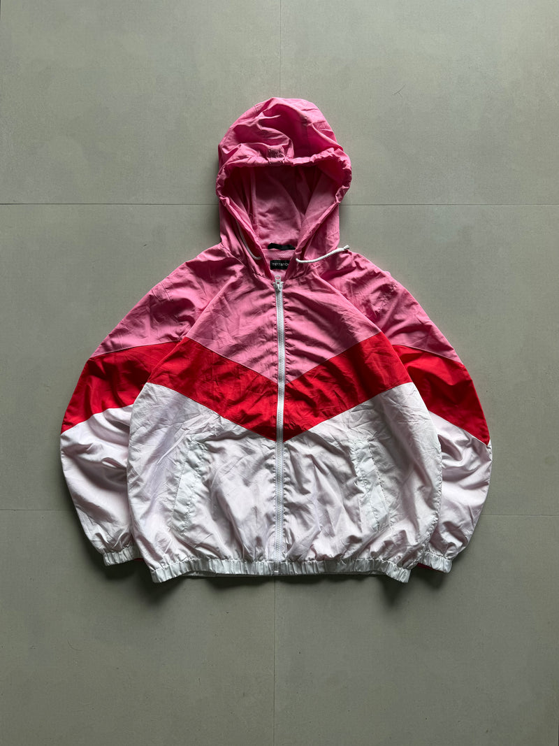 VINTAGE STYLE HOODED JACKET - L