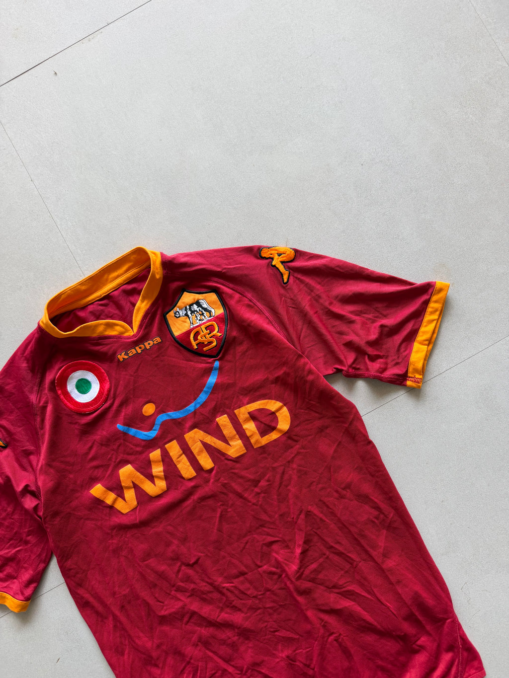 2010 KAPPA AS ROMA JERSEY - XS