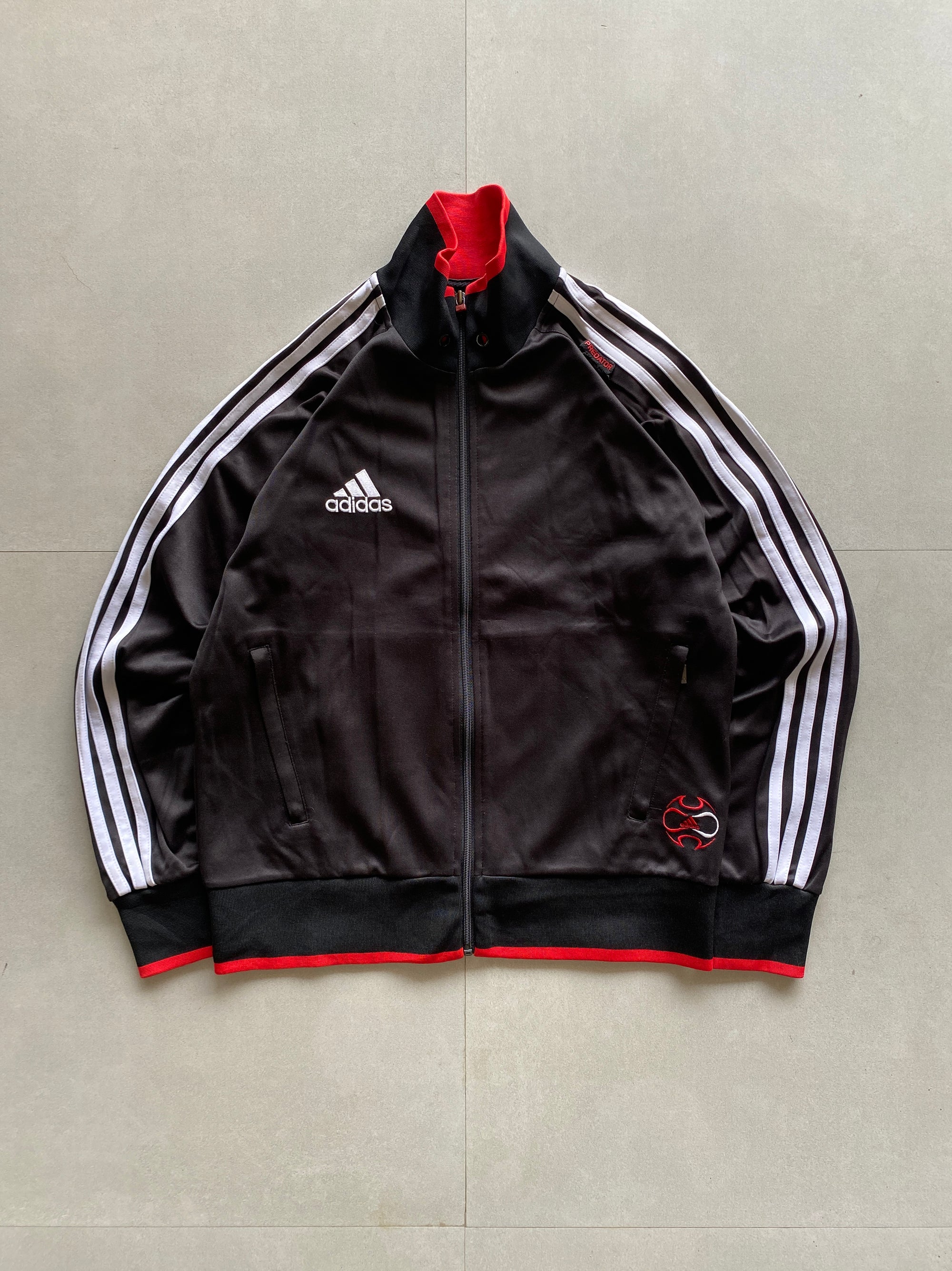 ADIDAS STRIPED JACKET - S