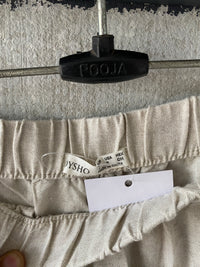BAGGY LINEN PANT - S