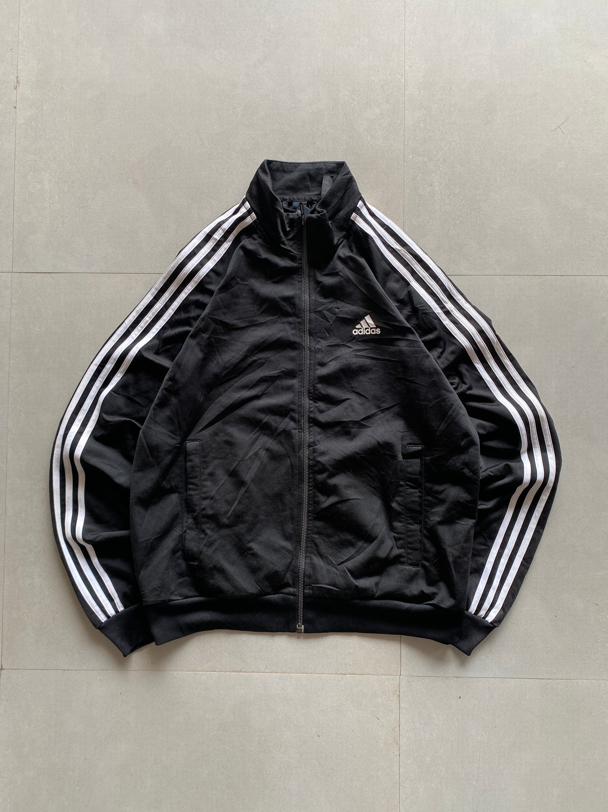ADIDAS STRIPED JACKET - M