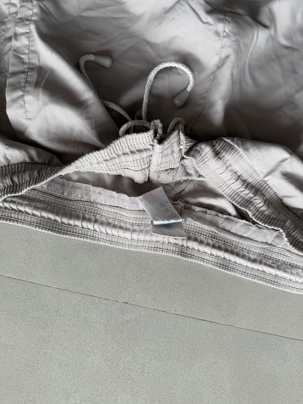ADIDAS GREY TRACK PANTS - XL