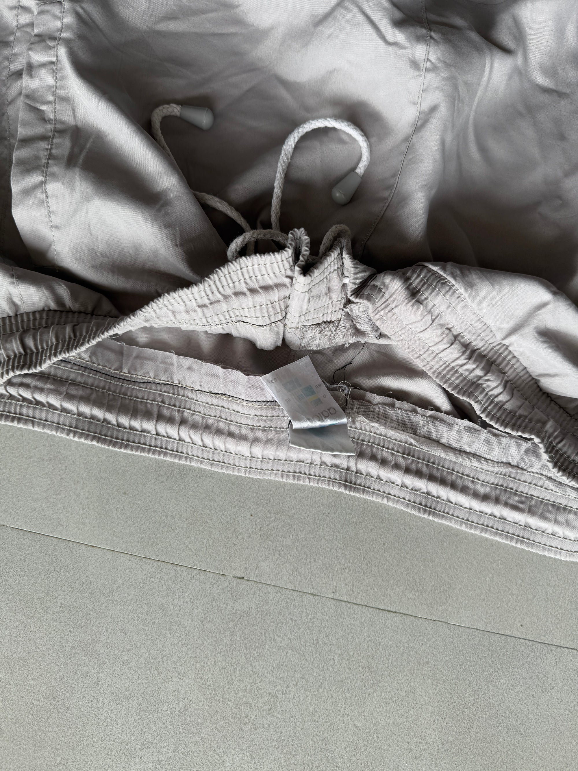 ADIDAS GREY TRACK PANTS - XL