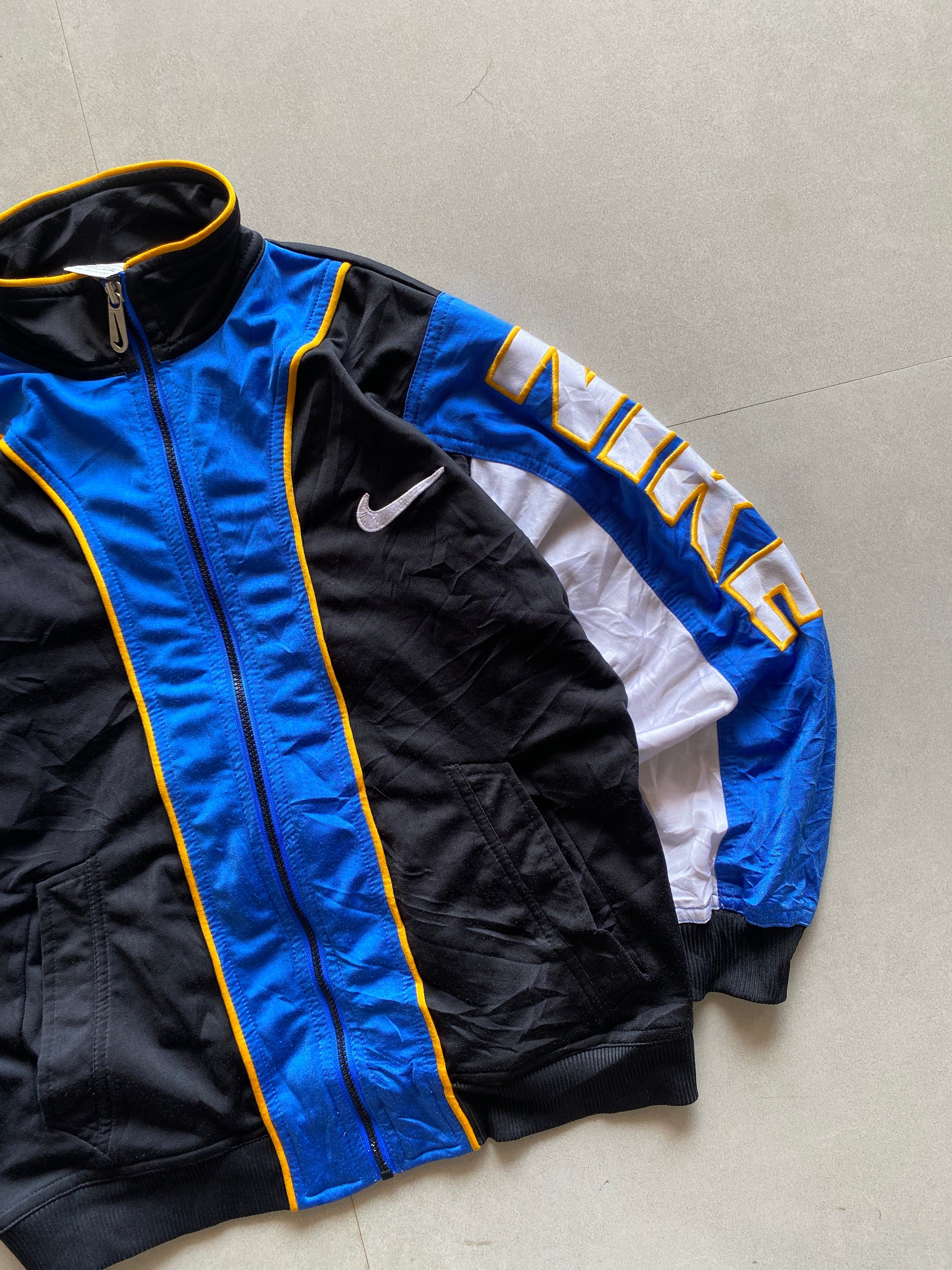 90s NIKE SPELL OUT JACKET - S