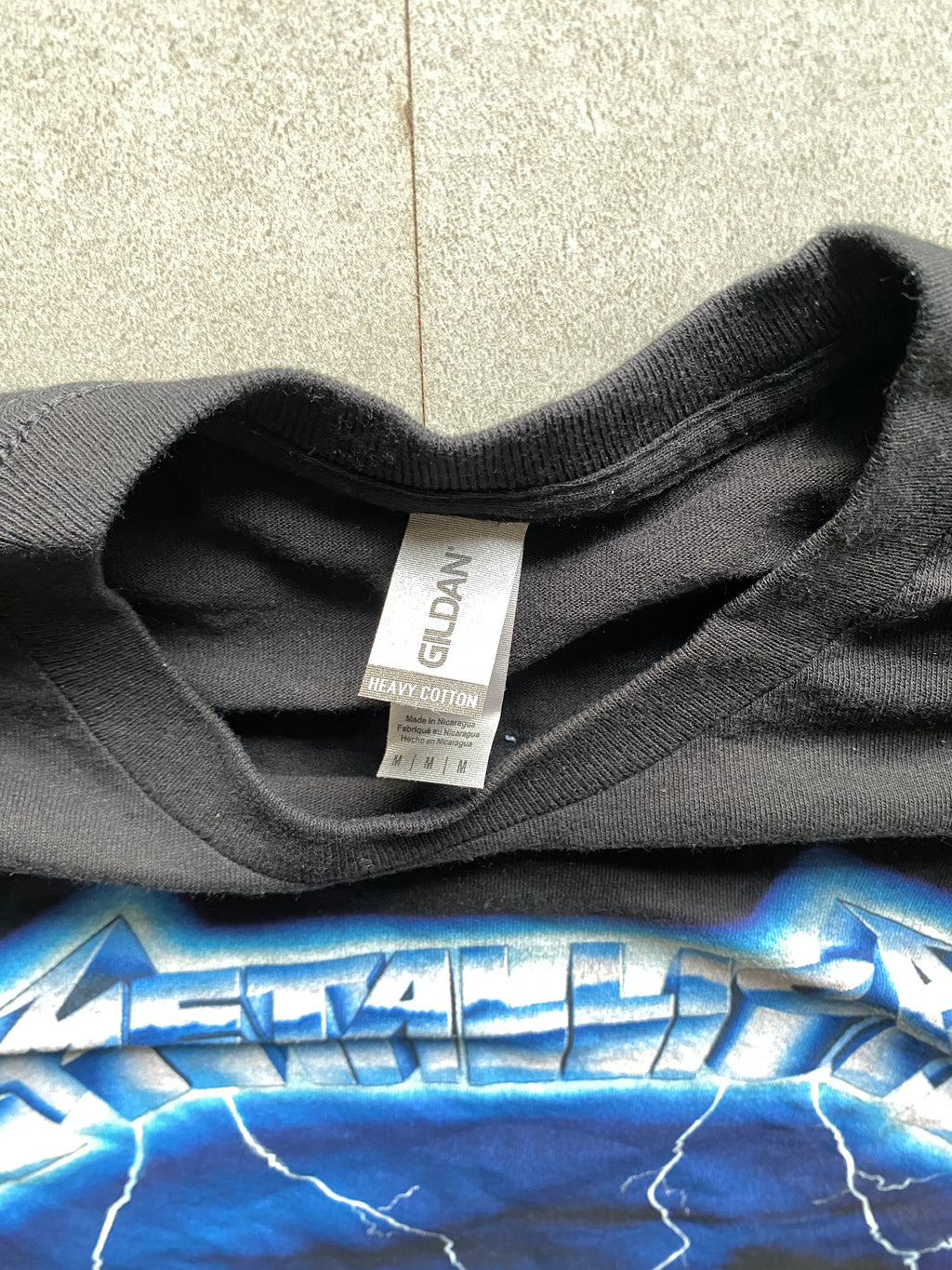 2017 GILDAN METALICA RIDE THE LIGHTNING TEE - M