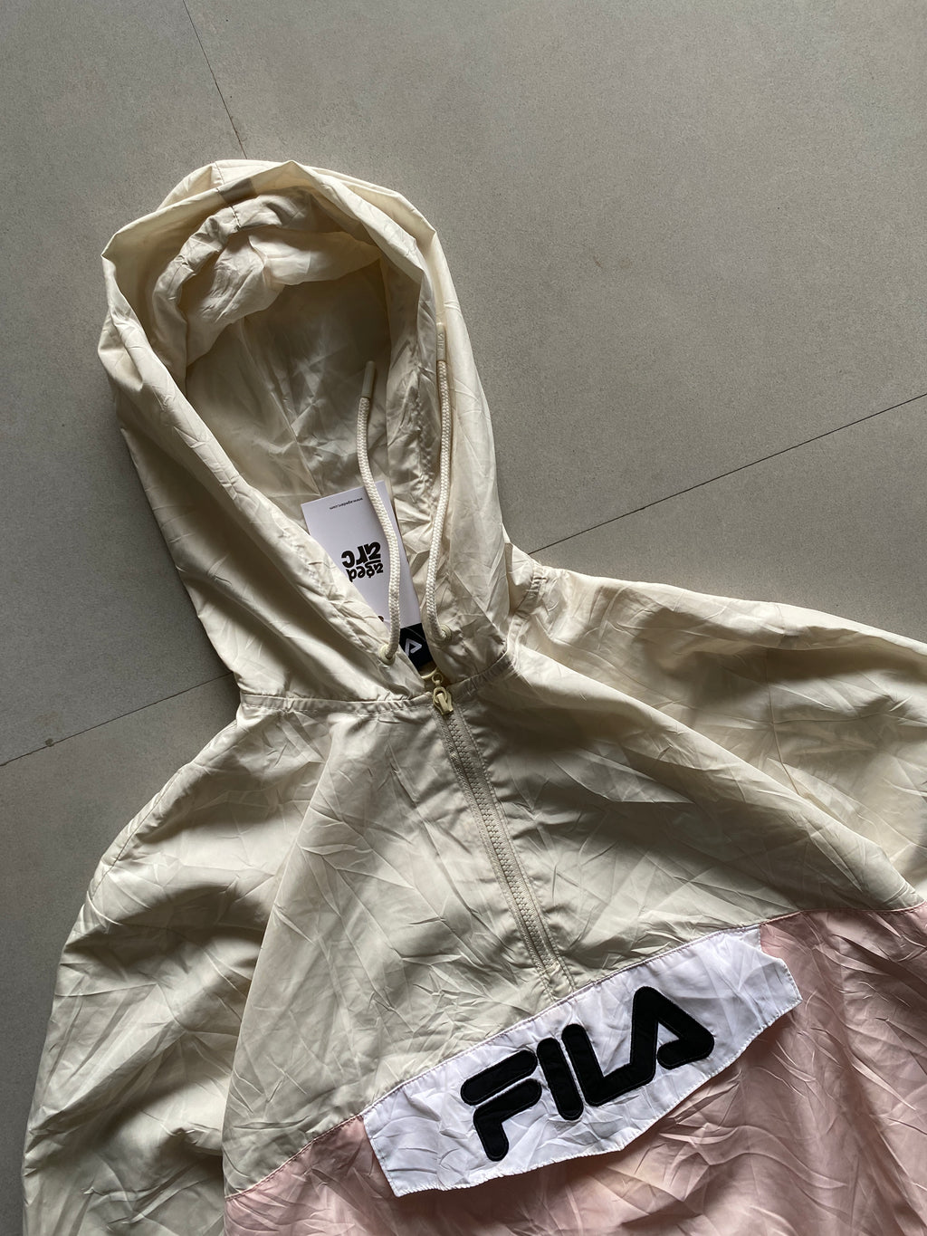 FILA QUARTER ZIP JACKET - M