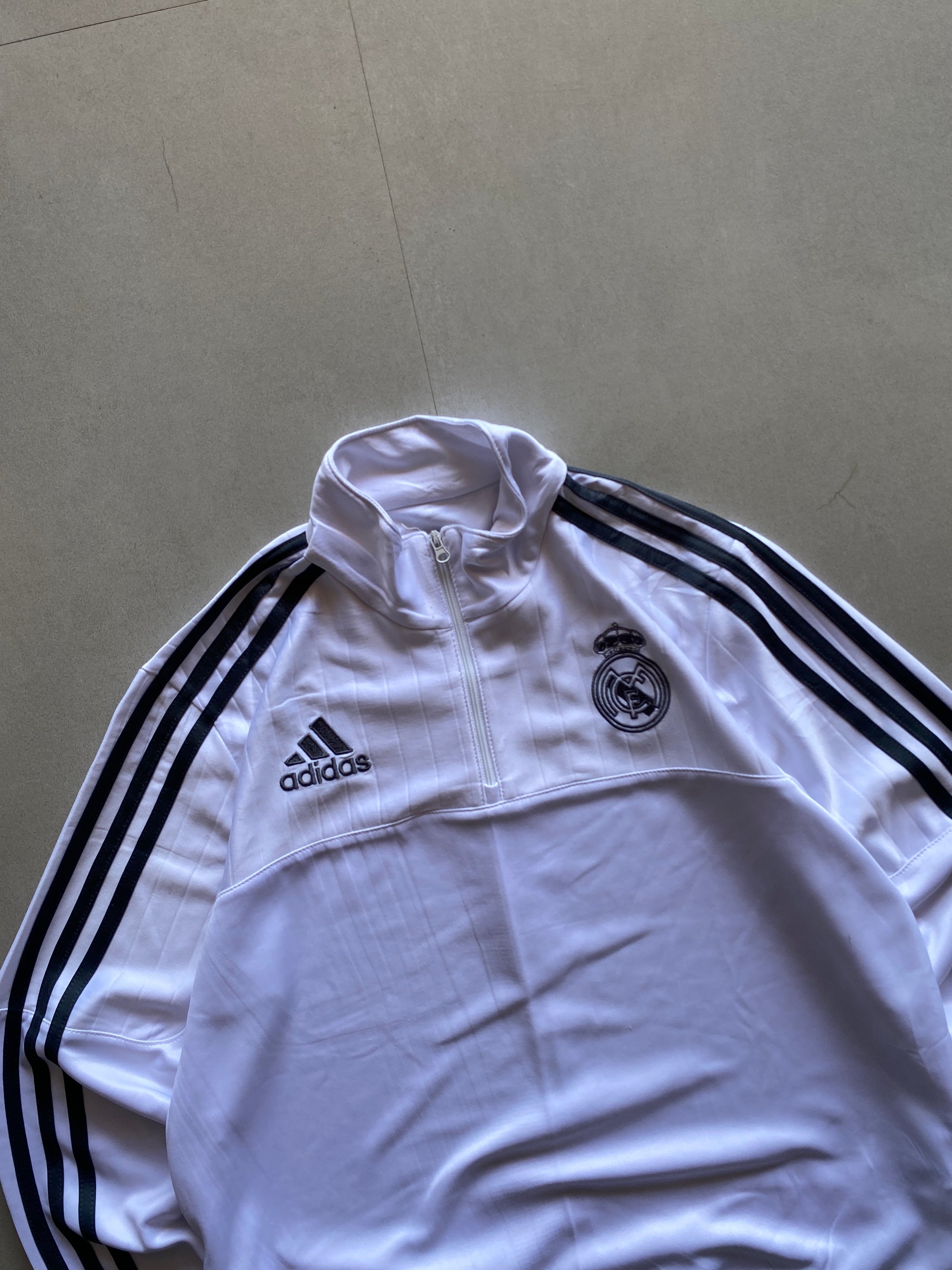 ADIDAS REAL MADRID TRAINING TOP - S