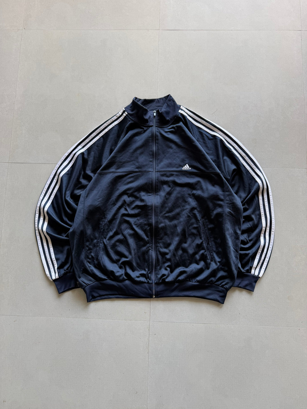 VINTAGE ADIDAS STRIPED JACKET