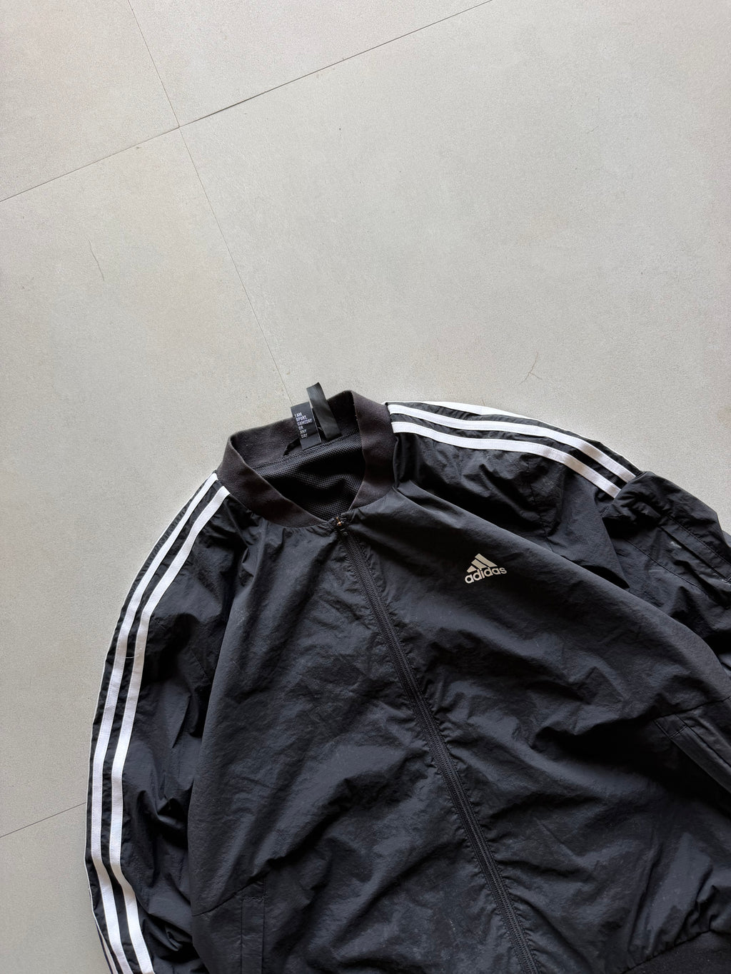 VINTAGE ADIDAS STRIPED JACKET -