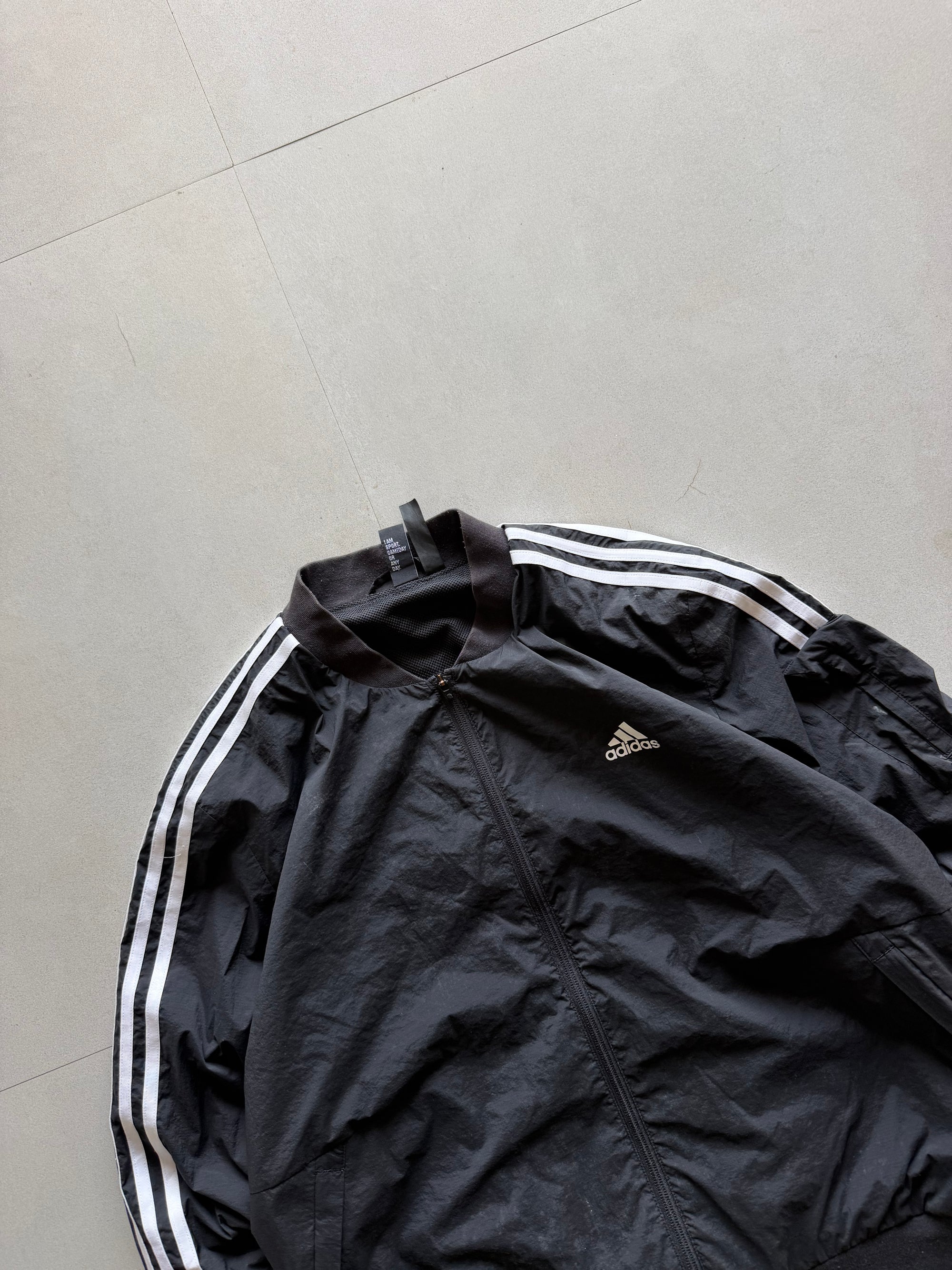 VINTAGE ADIDAS STRIPED JACKET -