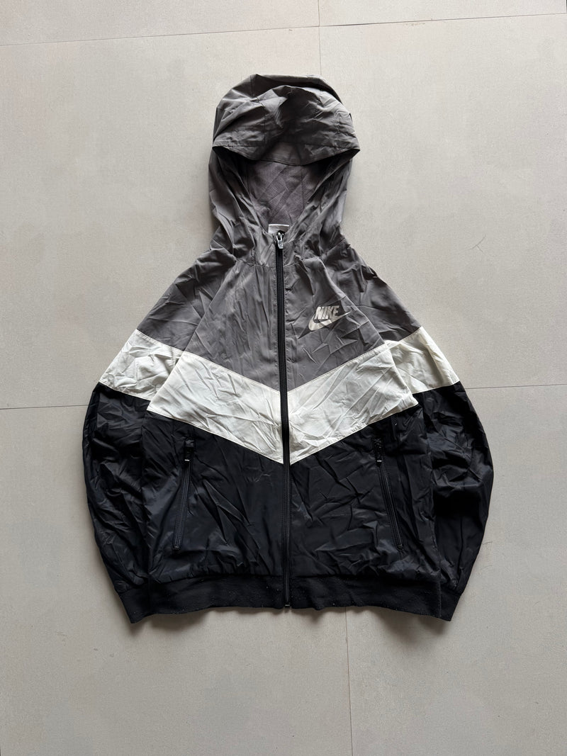 NIKE BIG LOGO HOODED JACKET - XS