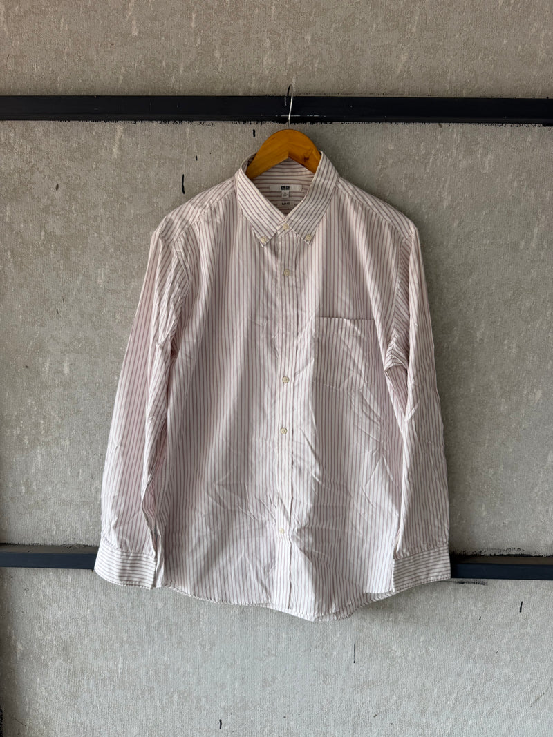 UNIQLO STRIPED SHIRT ST191 - L