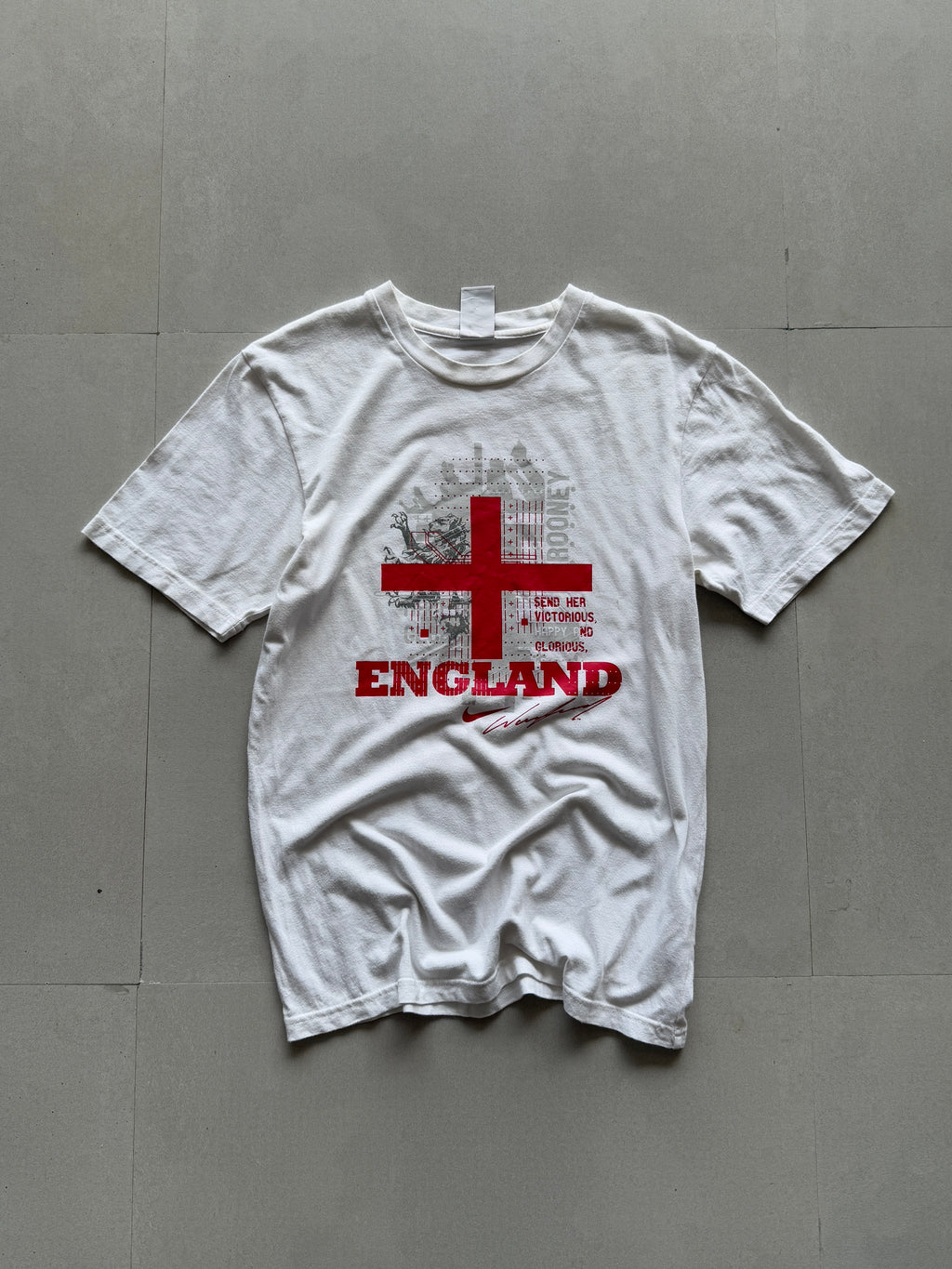 NIKE ENGLAND TEE (ROONEY 9) - S