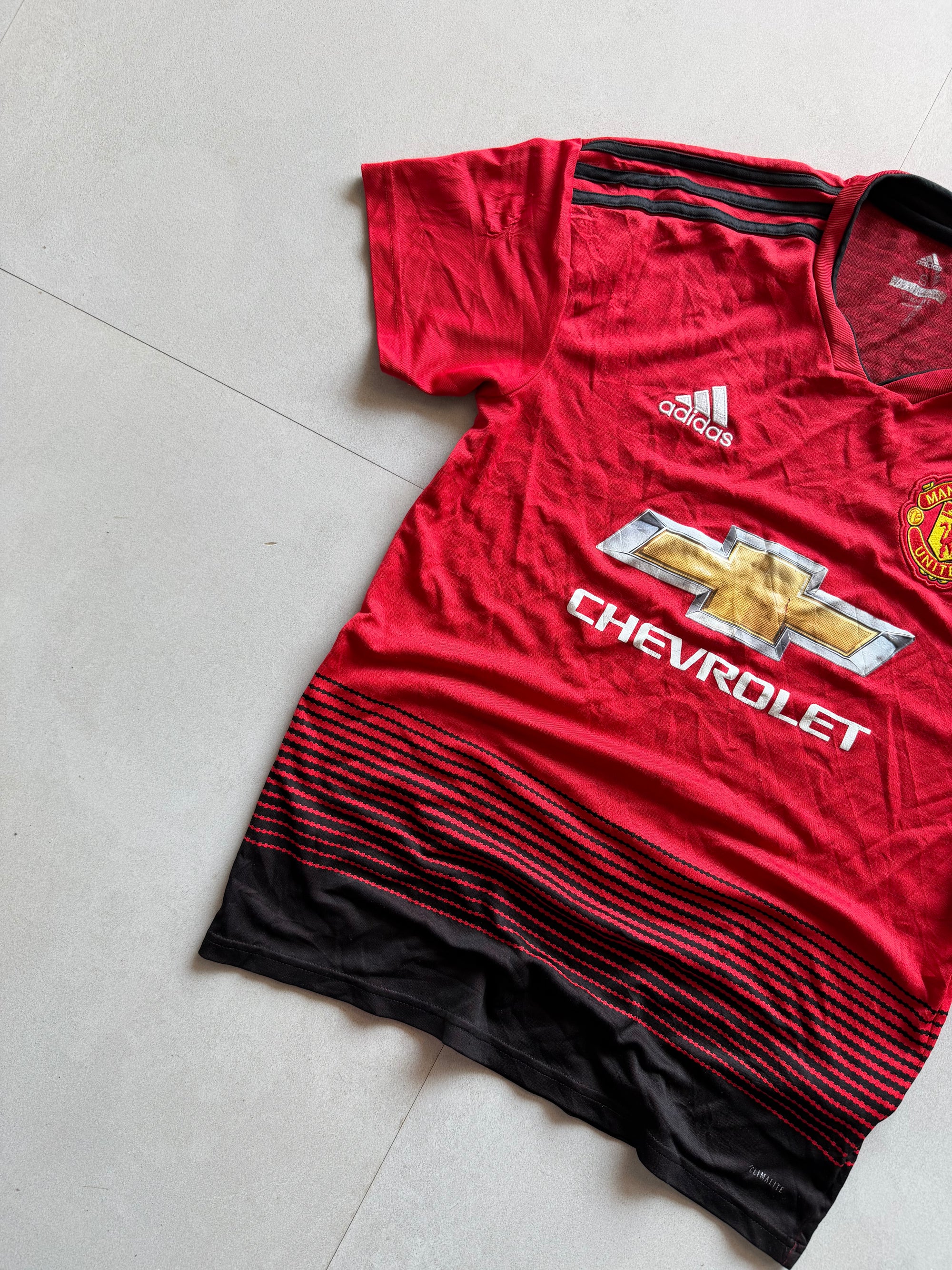 2018 ADIDAS MANCHESTER UNITED JERSEY - S