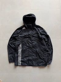 VINTAGE ADIDAS STRIPED JACKET - L