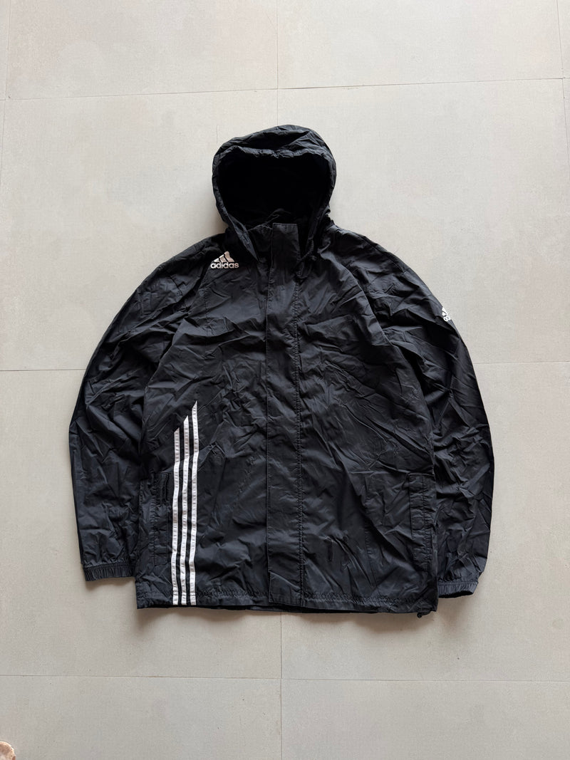 VINTAGE ADIDAS STRIPED JACKET - L