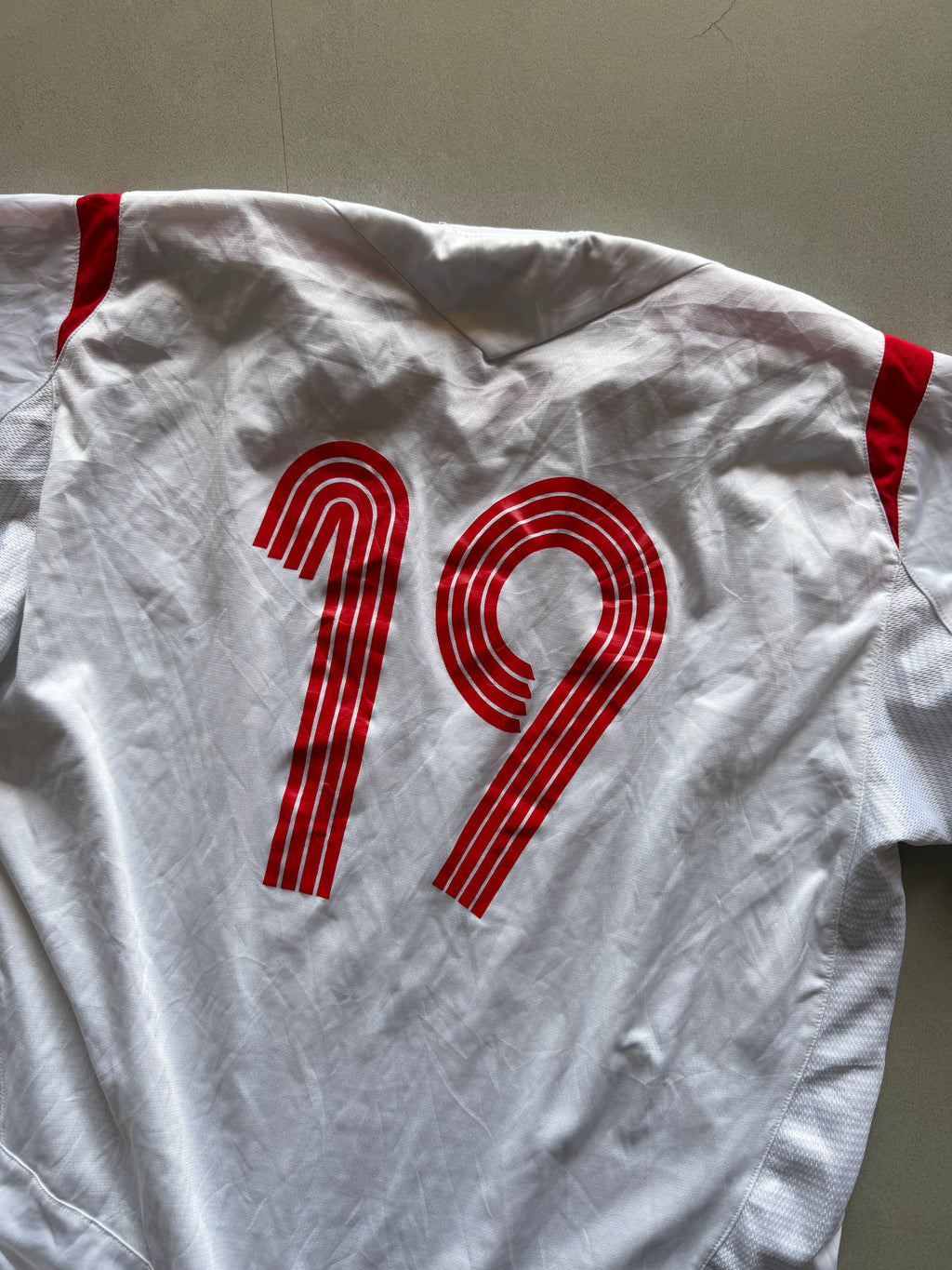 VINTAGE UMBRO GUNNERS JERSEY - L