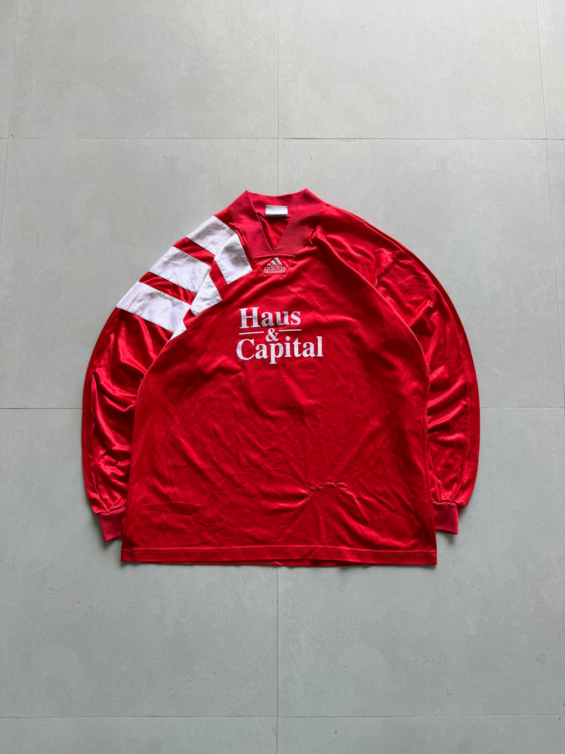 90S ADIDAS FULL SLEEVE TEE - XL