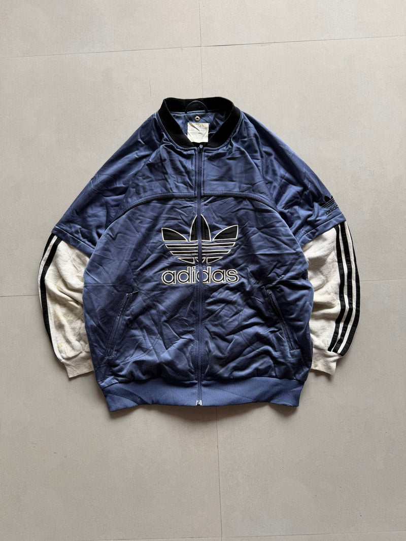 90S ADIDAS BIG LOGO JACKET - L