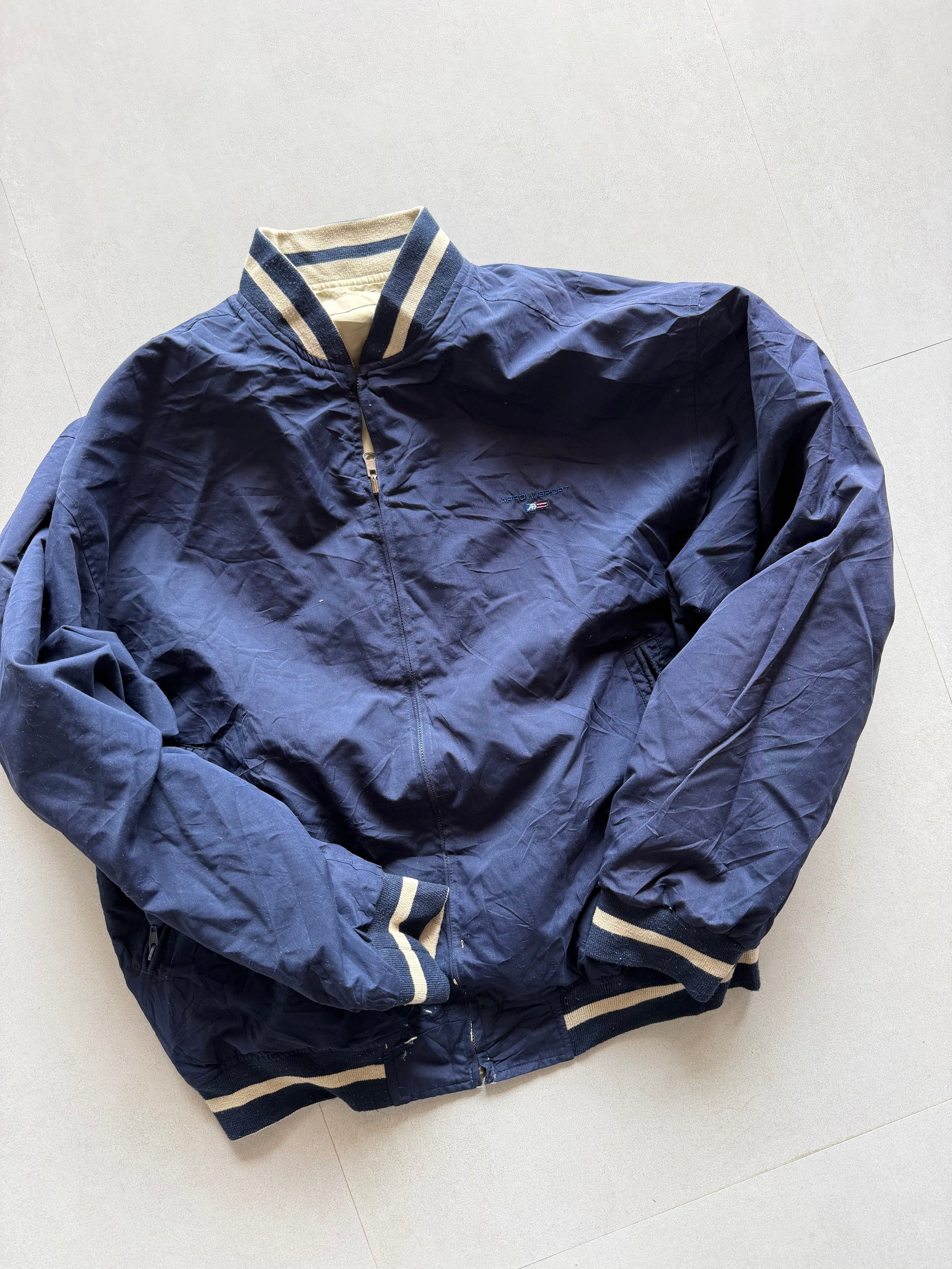 VINTAGE ARROW SPORT REVERSIBLE JACKET - XL