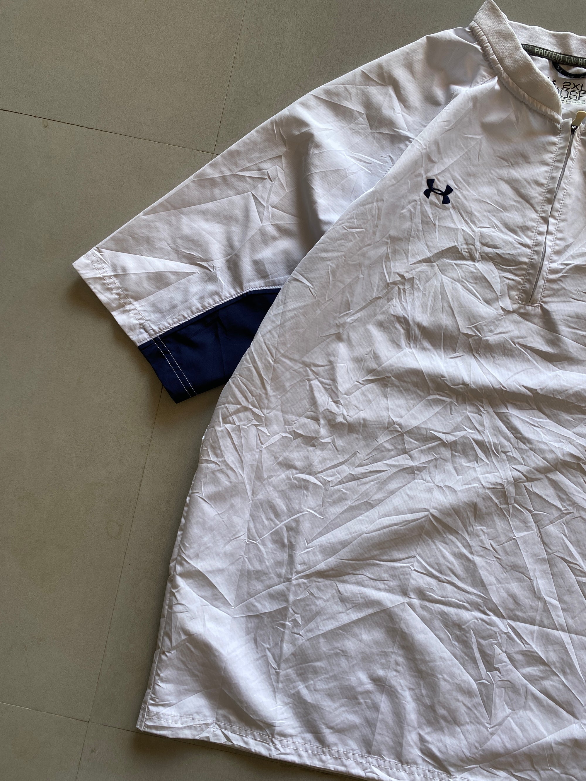 UNDER ARMOUR AUBURN TIGERS HALF SLEEVE JACKET - XXL