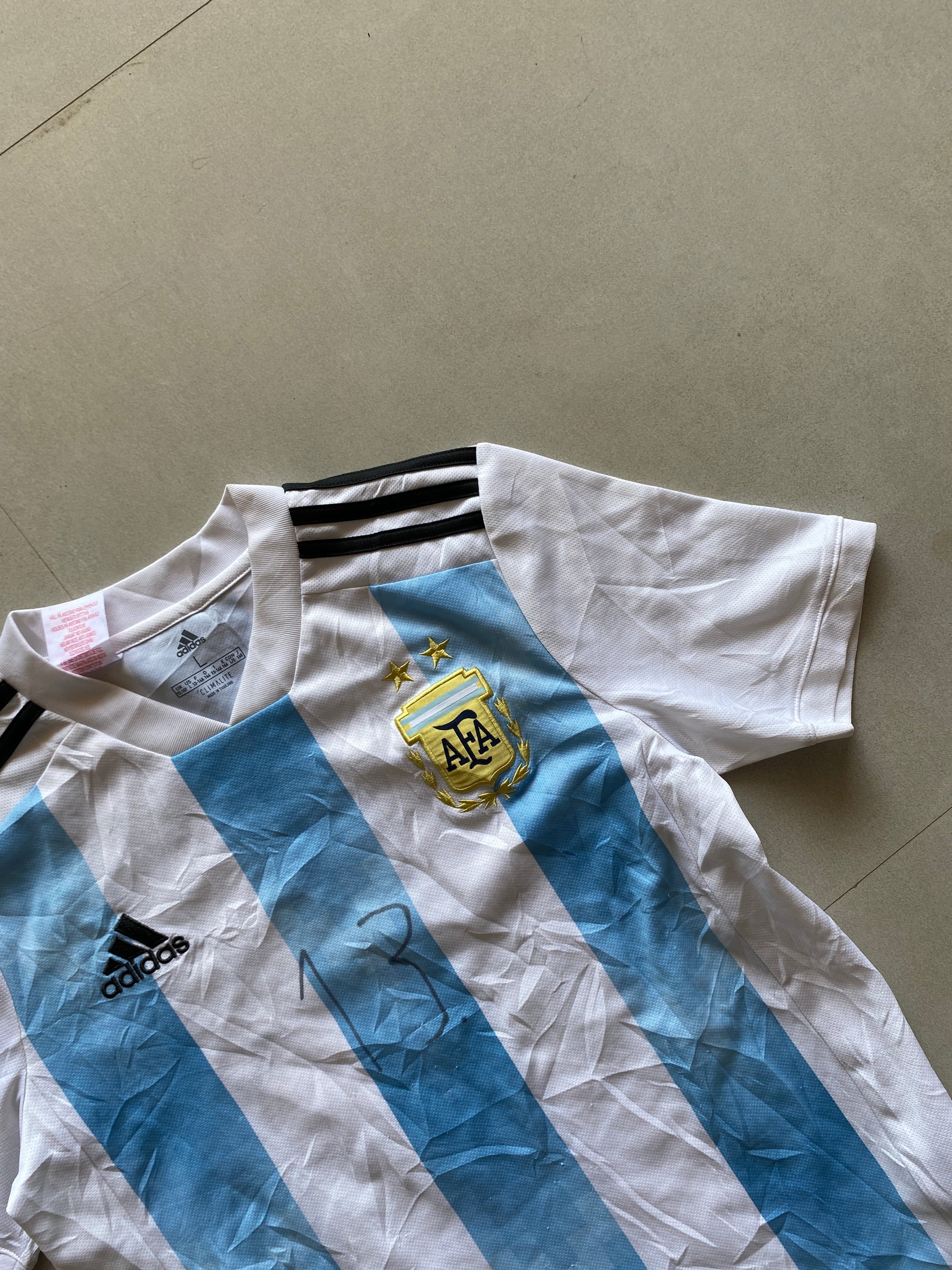 2017 ADIDAS ARGENTINA JERSEY - XS