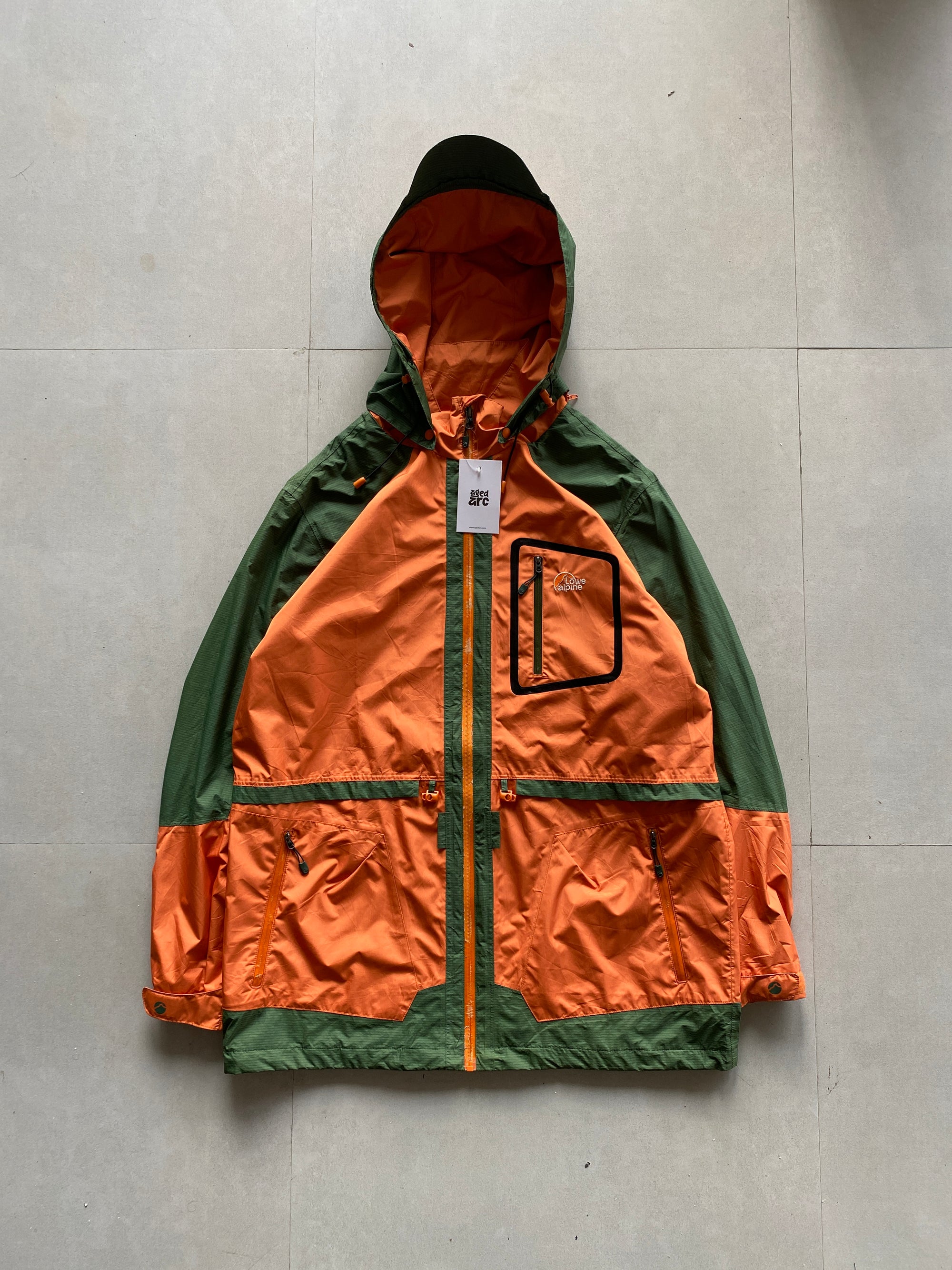 LOWE ALPINE HOODED JACKET - XL