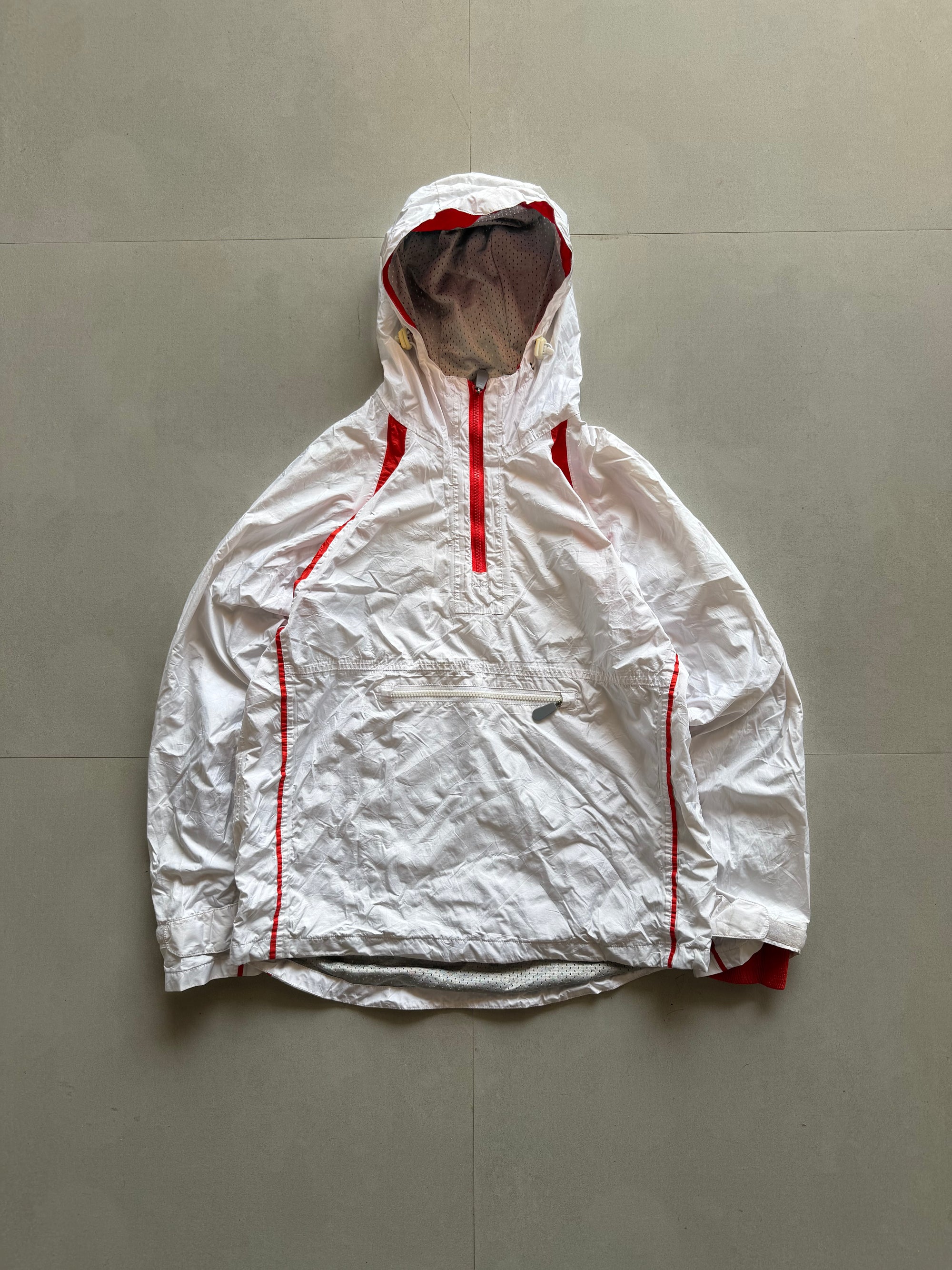 VINTAGE QUARTER ZIP JACKET - M