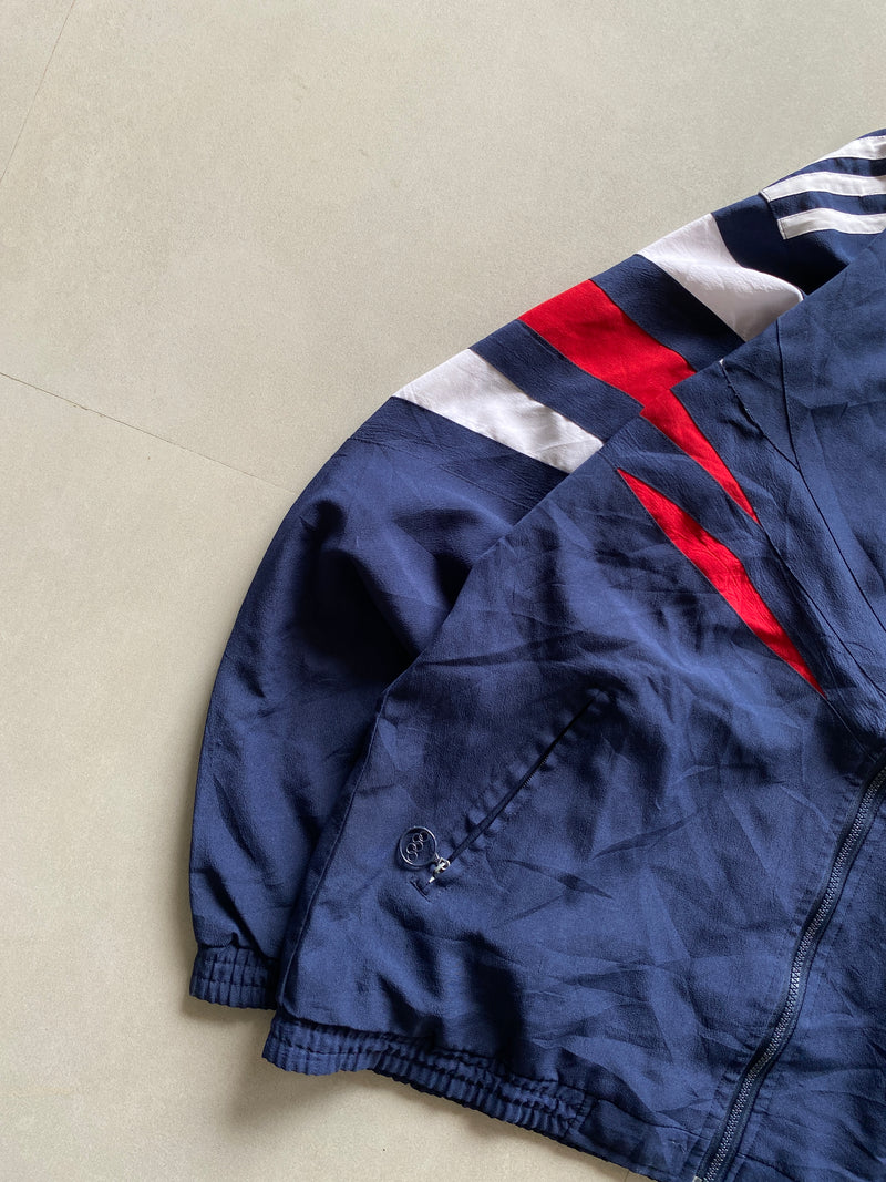 VINTAGE STRIPED JACKET - L