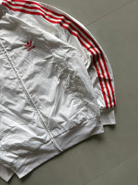 VINTAGE ADIDAS STRIPED JACKET - M