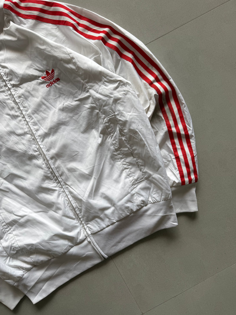 VINTAGE ADIDAS STRIPED JACKET - M