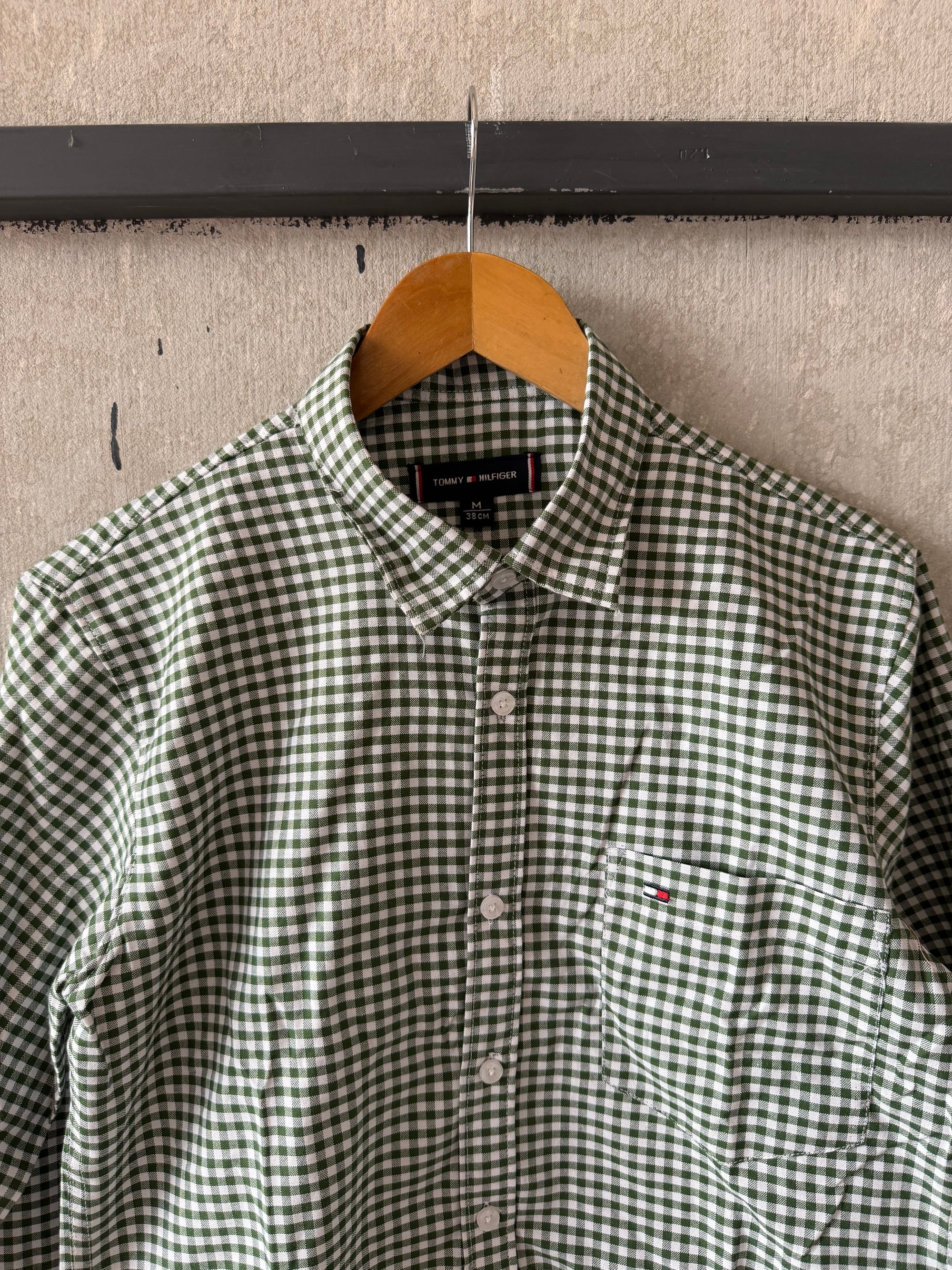 TOMMY HILFIGER CHECKERED SHIRT -  M-XL