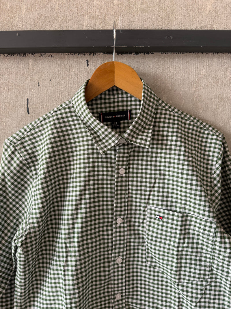 TOMMY HILFIGER CHECKERED SHIRT -  M-XL