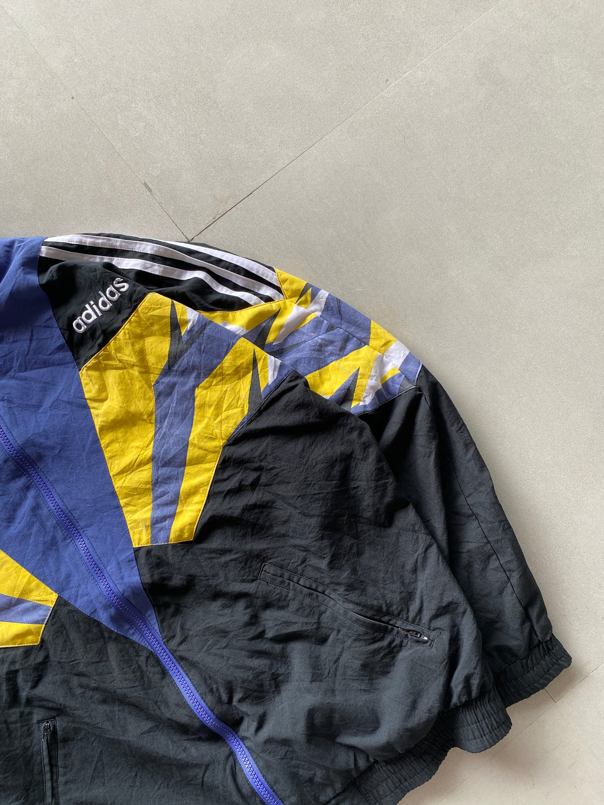90S VINTAGE ADIDAS JACKET -  L