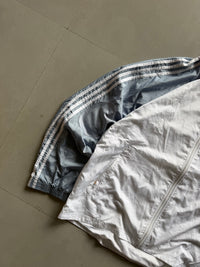 VINTAGE ADIDAS STRIPED JACKET - XL