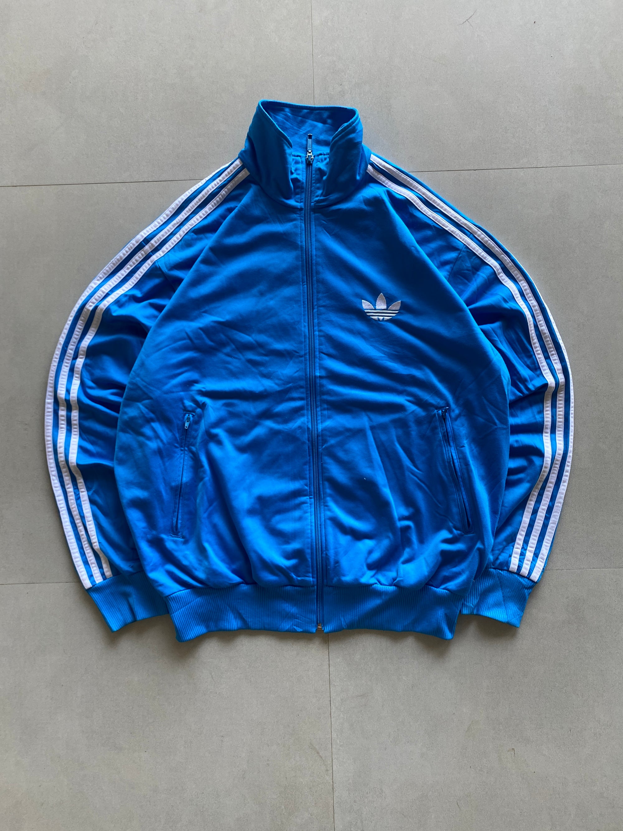 ADIDAS ORGINALS STRIPED JACKET -  L