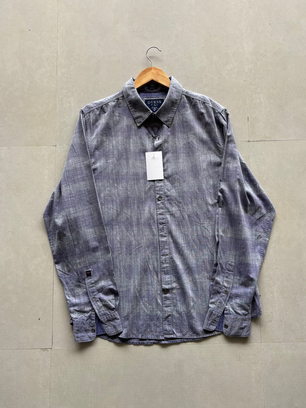 GUESS PURE LINEN SHIRT - L