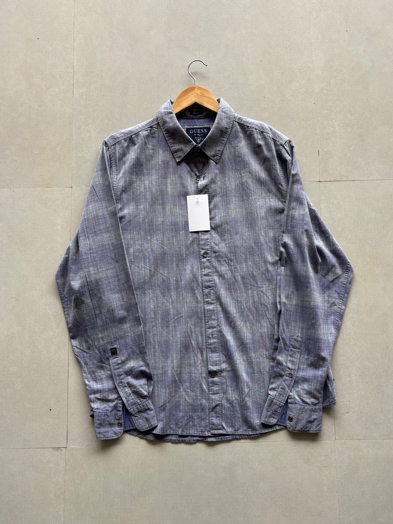 GUESS PURE LINEN SHIRT - L
