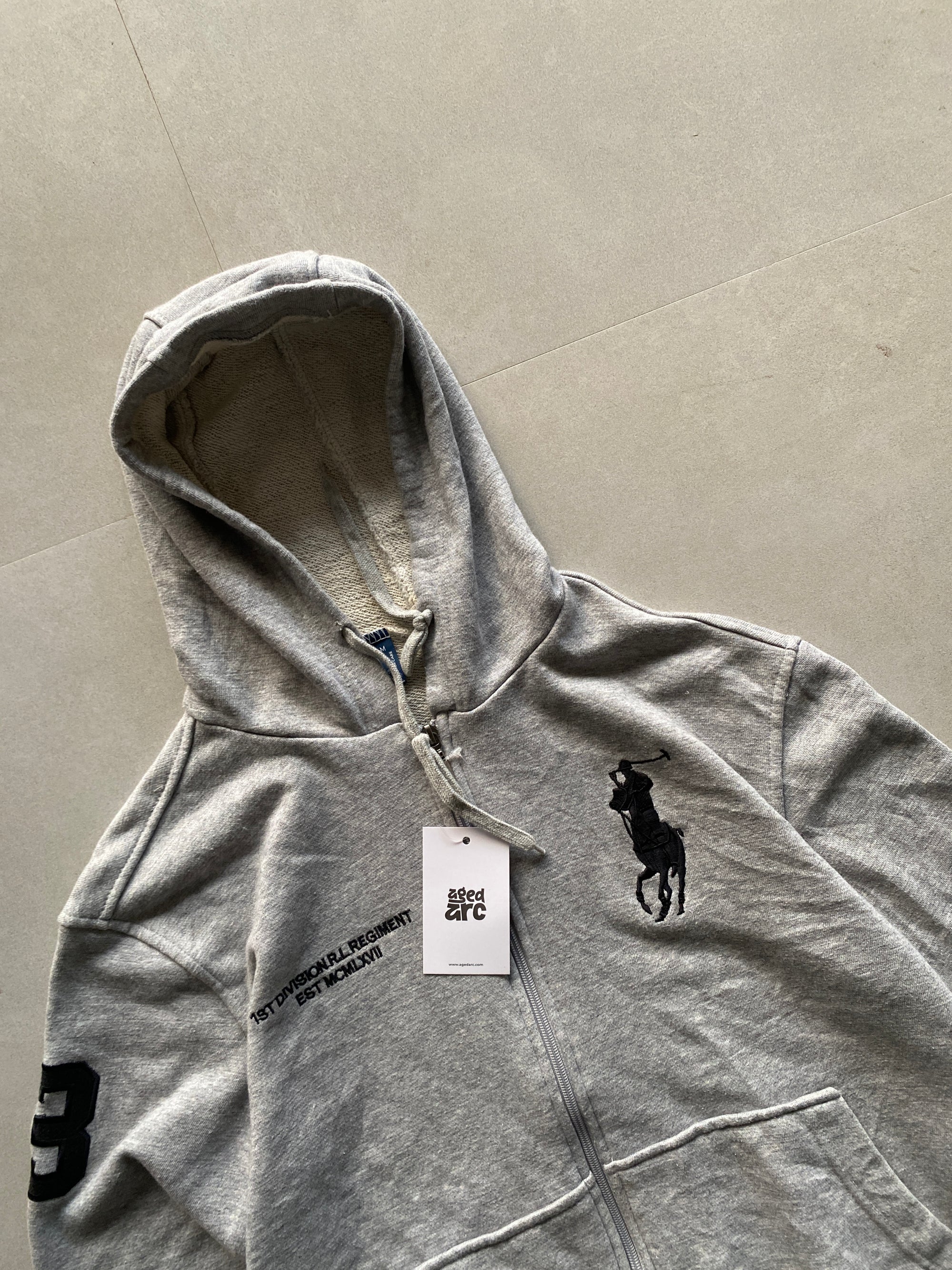 RALPH LAUREN ZIPPER HOODIE - XL