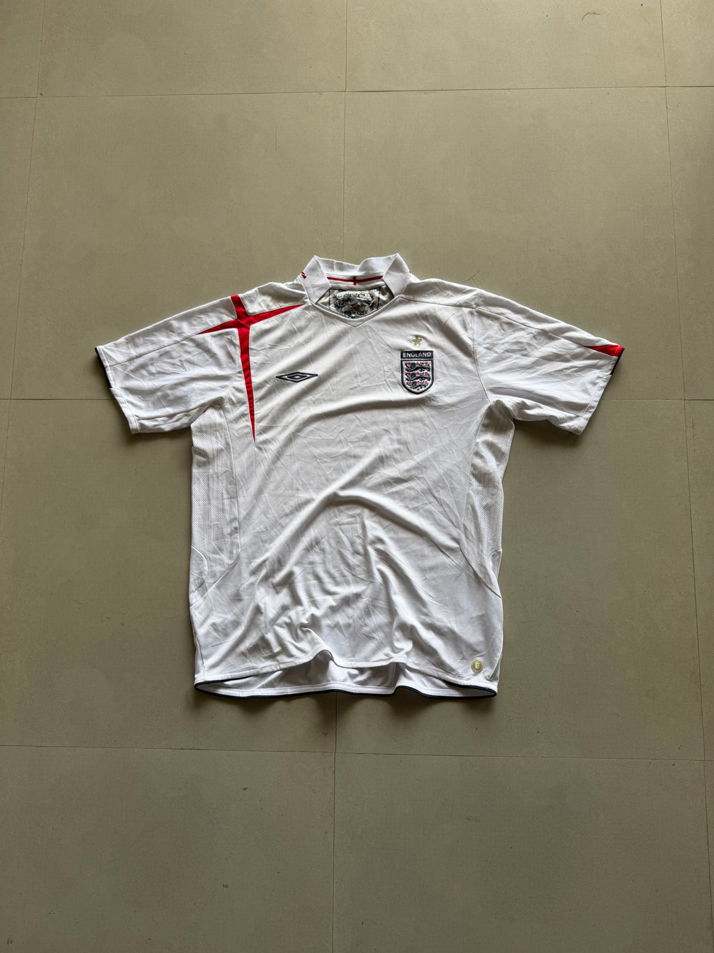 2007 UMBRO ENGLAND JERSEY - XL