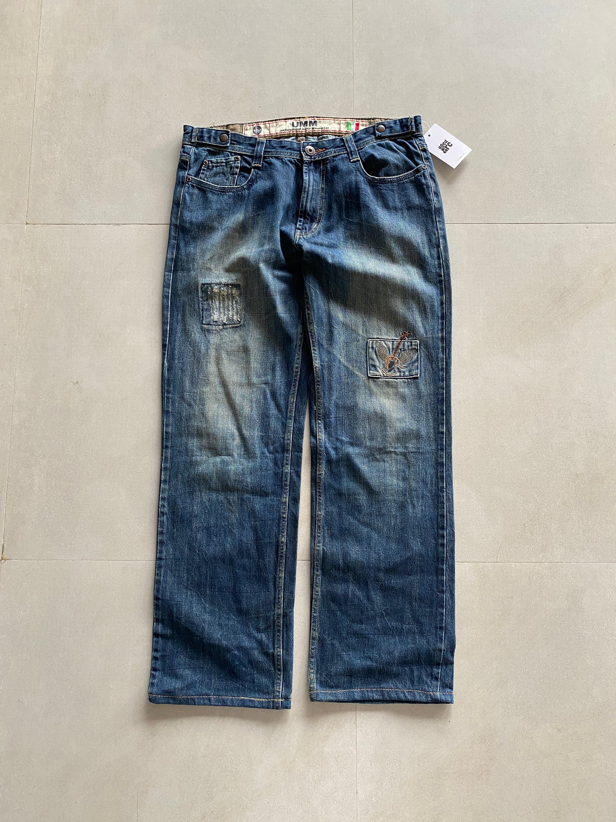 BAGGY DENIM - S