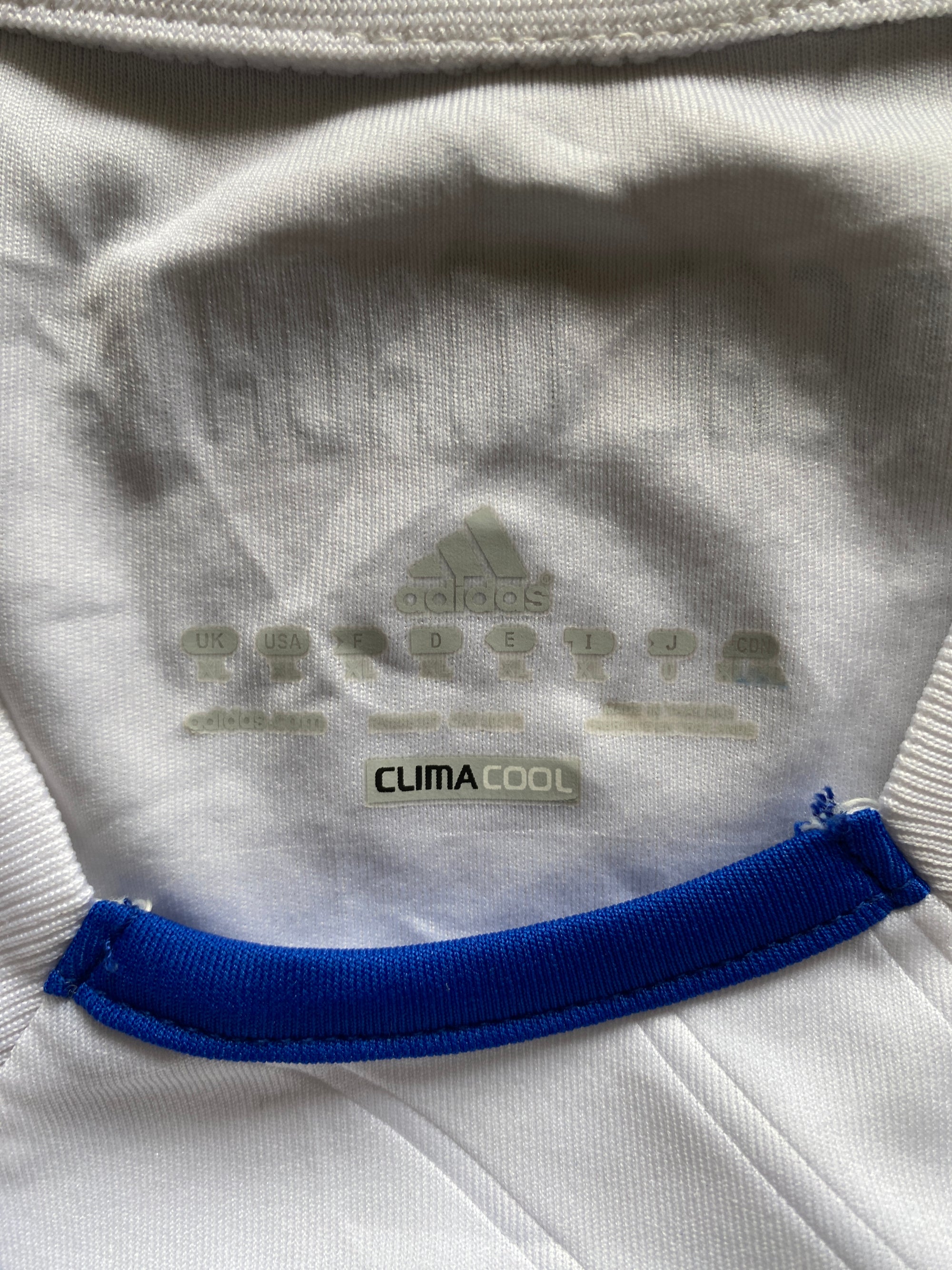 2010 REAL MADRID SERGIO RAMOS (4) JERSEY - L