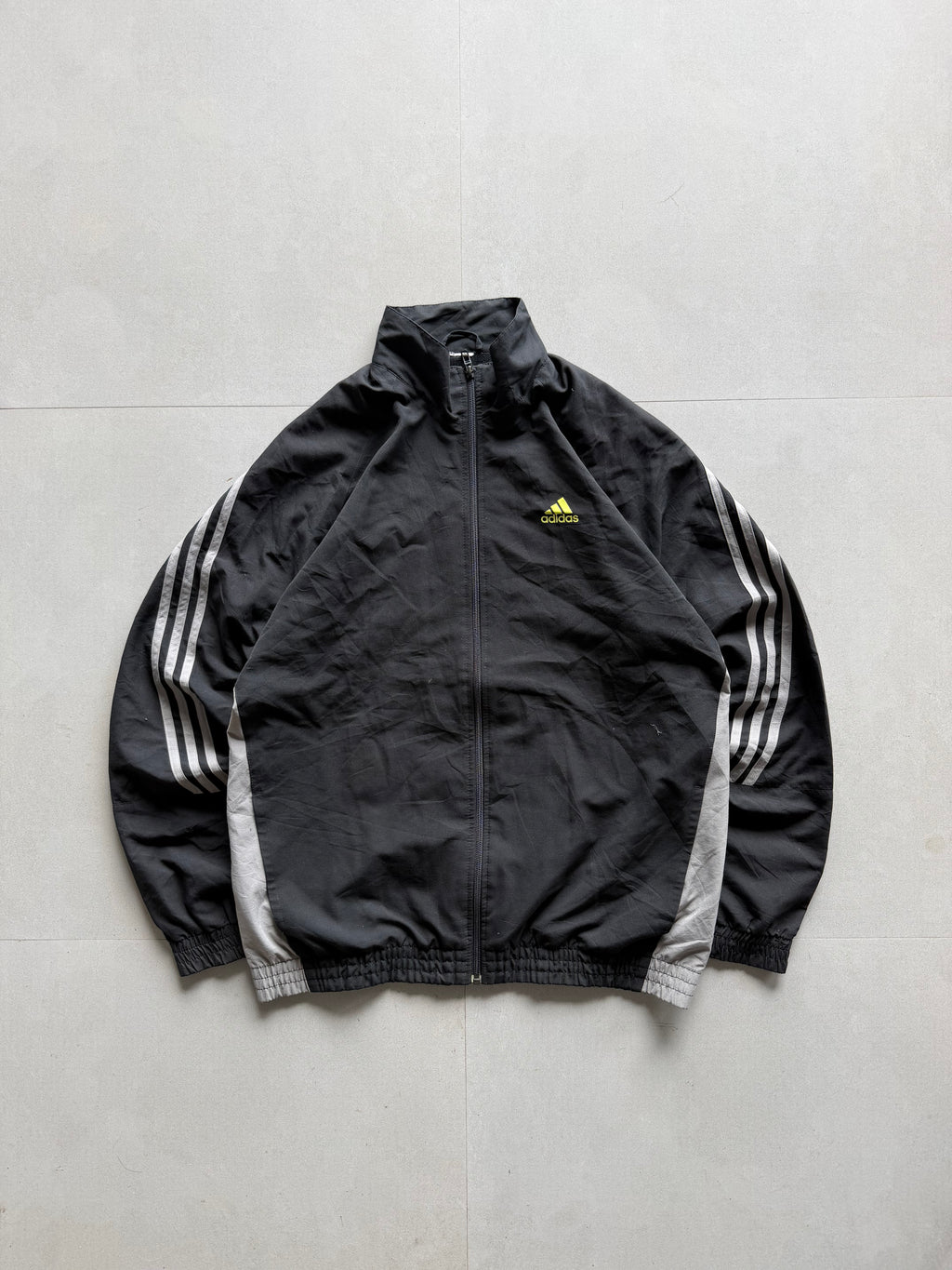 ADIDAS STRIPED JACKET - L