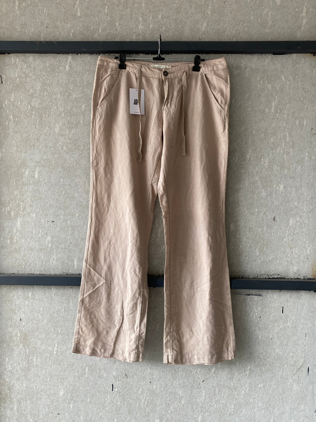 H&M BAGGY LINEN PANT